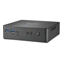 Shuttle XPC nano - Barebone - mini PC - 1 x Core i3 1215U - RAM 0 Go - UHD Graphics 620 - Gigabit Ethernet -... (NC40U3)_1